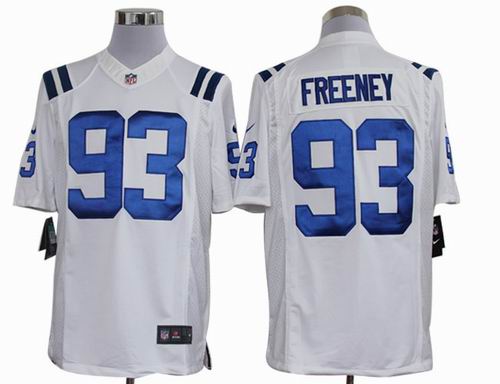 Nike Indianapolis Colts 93 freeney white Limited Jersey