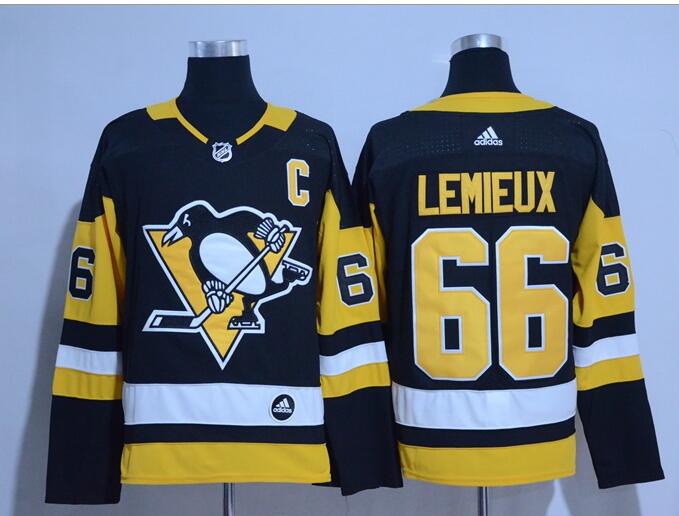 Mens Pittsburgh Penguins 66 Mario Lemieux  nhl ice hockey