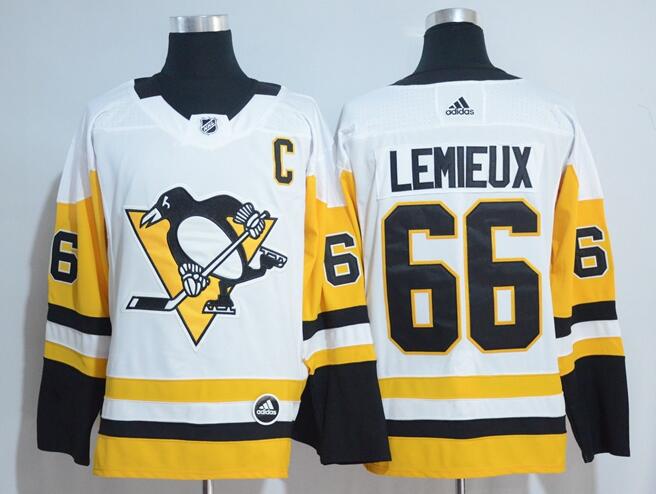 Mens Pittsburgh Penguins 66 Mario Lemieux  nhl ice hockey