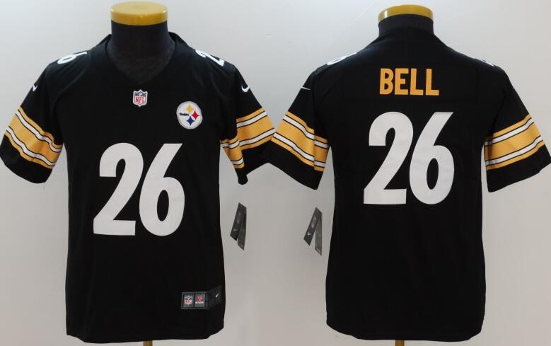 Youth /Kids #26 Le'Veon Bell fooball jersey