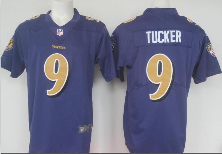 Mens Baltimore Ravens Justin Tucker Nike Purple Legend Jersey