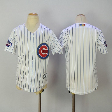 Youth Chicago Cubs Blank Baseball Jersey