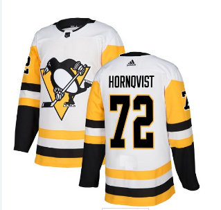 Adidas Pittsburgh Penguins #72 Patric Hornqvist White Alternate Authentic Stitched NHL Jersey