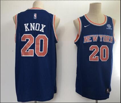 Kevin Knox New York Knicks 2018 NBA  Jersey Blue