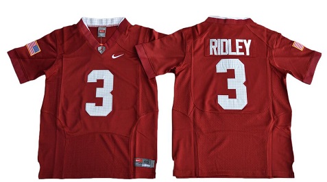 Youth Alabama Crimson Tide Calvin Ridley 3 College Football Pro Combat Jersey - Crimson Size S,M,L,XL