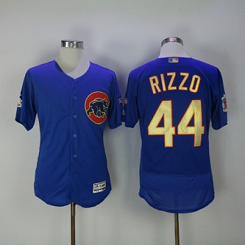 2017 Men  Chicago Cubs 44 Anthony Rizzo Jersey