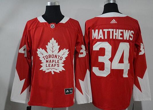 Adidas Mens  #34 Auston Matthews Hockey Jersey