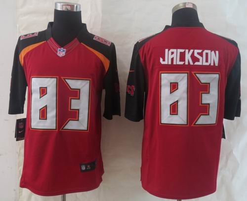 2014 New Nike Tampa Bay Buccaneers 83 Jackson Red Limited Jerseys