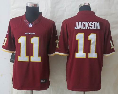 2014 Nike Washington Red Skins 11 Desean Jackson Red Limited Jerseys