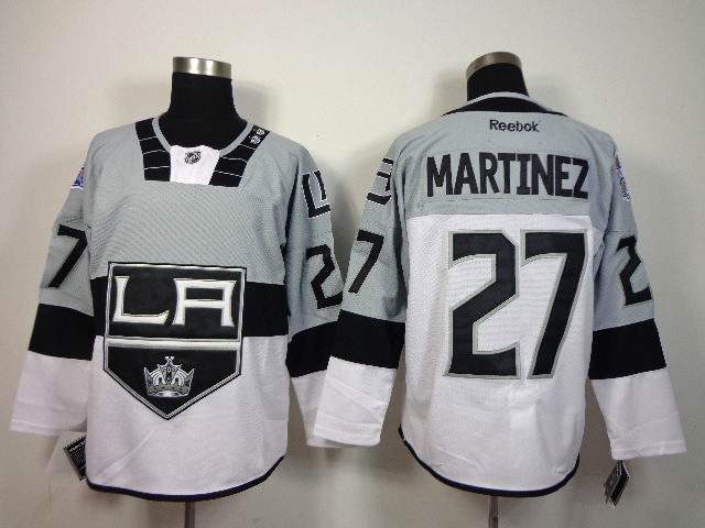 2015 Los Angeles Kings 27 Alec Martinez white men nhl ice hockey  jerseys