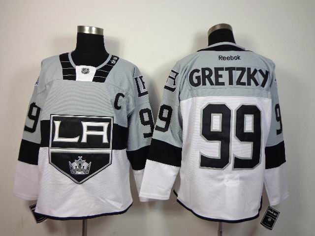 2015 Los Angeles Kings 99 Wayne Gretzky White men nhl ice hockey  jerseys