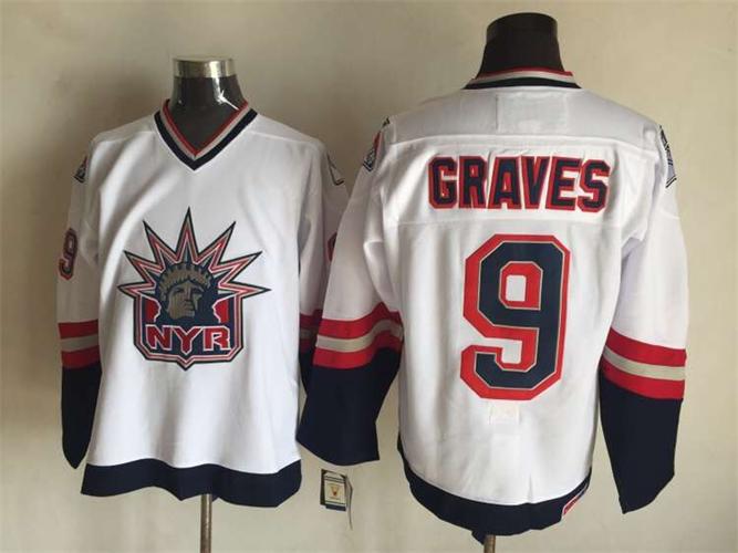 2015 New York Rangers 9 Adam Graves white nhl ice hockey jerseys 2015 New York Rangers 9 Adam Graves white nhl ice hockey jerseys
