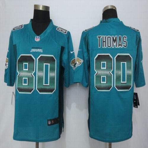 2015 Nike Jacksonville Jaguars 80 Thomas Green Strobe Limited Jersey