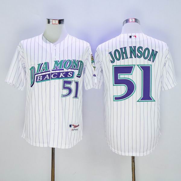 2016 Arizona Diamondbacks 51 Randy Johnson white men baseball mlb  jerseys