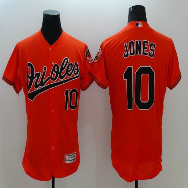 2016 Baltimore Orioles 10 Adam Jones orange Flexbase Authentic Collection men baseball mlb Jersey