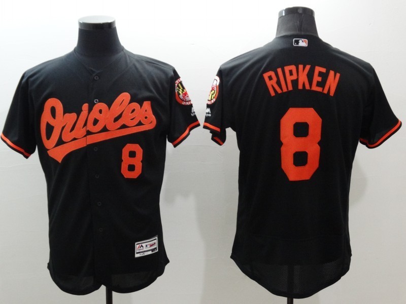 2016 Baltimore Orioles 8 Cal Ripken black elite men baseball mlb jerseys
