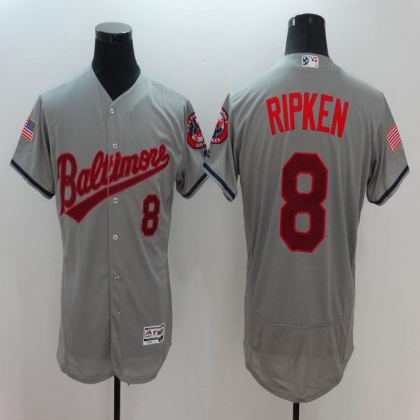 2016 Baltimore Orioles 8 Cal Ripken gray Flexbase Authentic Collection men baseball mlb Jersey