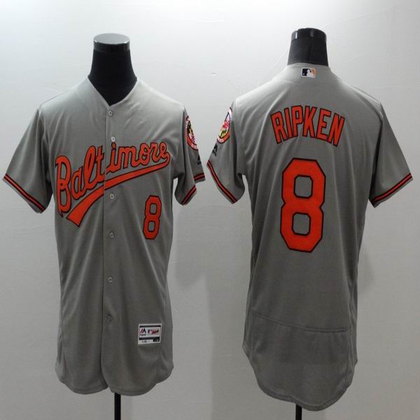 2016 Baltimore Orioles 8 Cal Ripken gray elite men baseball mlb jerseys