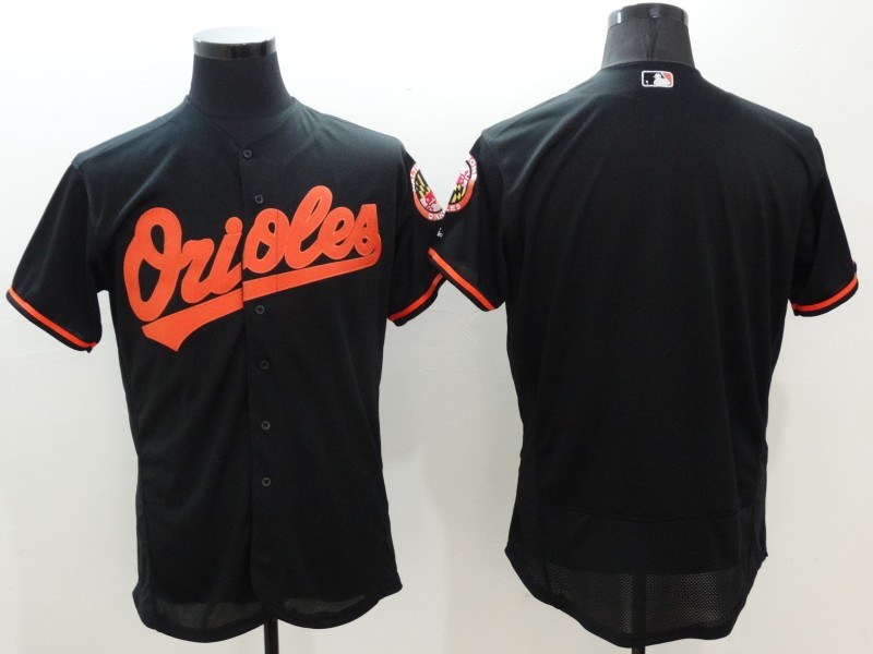 2016 Baltimore Orioles Blank Black elite men baseball mlb Jerseys