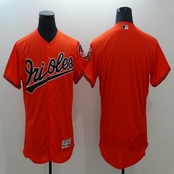 2016 Baltimore Orioles Blank orange Flexbase Authentic Collection men baseball mlb Jersey