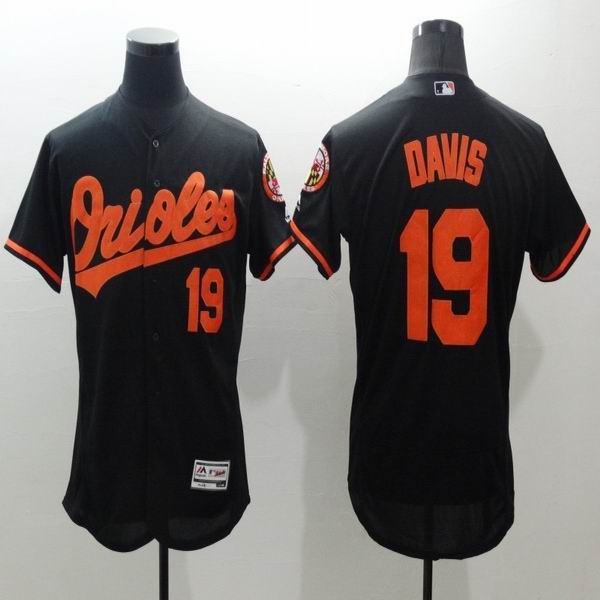 2016 Baltimore Orioles Chris Davis 19 black Flexbase Authentic Collection men baseball mlb Jersey