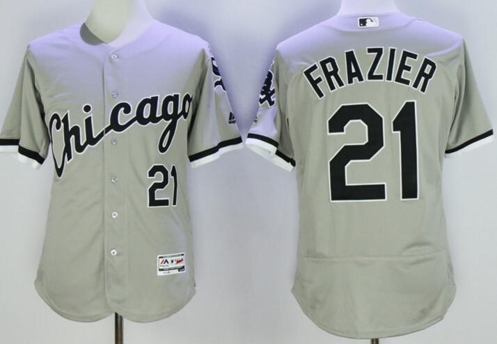 2016 Chicago White Sox 21 Todd Frazier Flexbase Authentic Collection grey men mlb Baseball Jersey