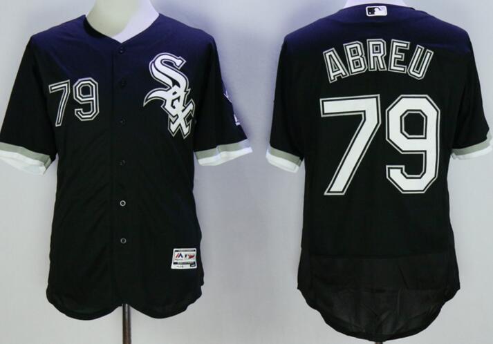 2016 Chicago White Sox 79 Jose Abreu Flexbase Authentic Collection black men mlb Baseball Jersey
