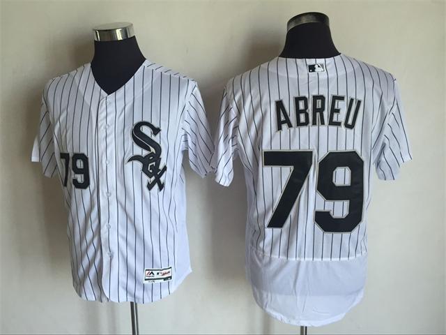 2016 Chicago White Sox 79 Jose Abreu white Flexbase Authentic Collection men baseball mlb Jersey