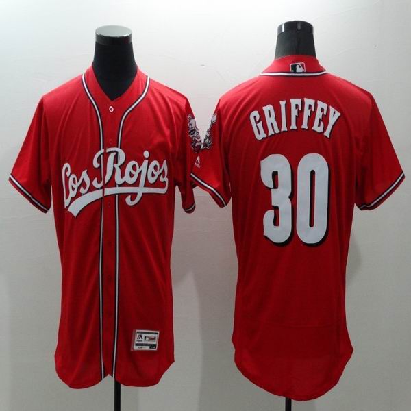 2016 Cincinnati Reds 30 Ken Griffey Red Flexbase men baseball mlb jersey