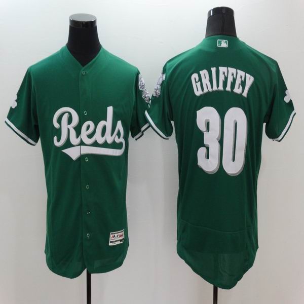 2016 Cincinnati Reds 30 Ken Griffey green Flexbase men baseball mlb jersey