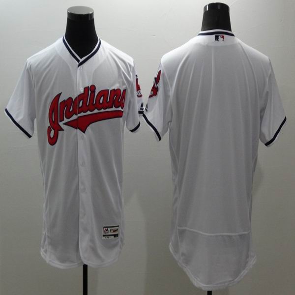 2016 Cleveland Indians blank white Flexbase Authentic Collection men baseball mlb Jersey