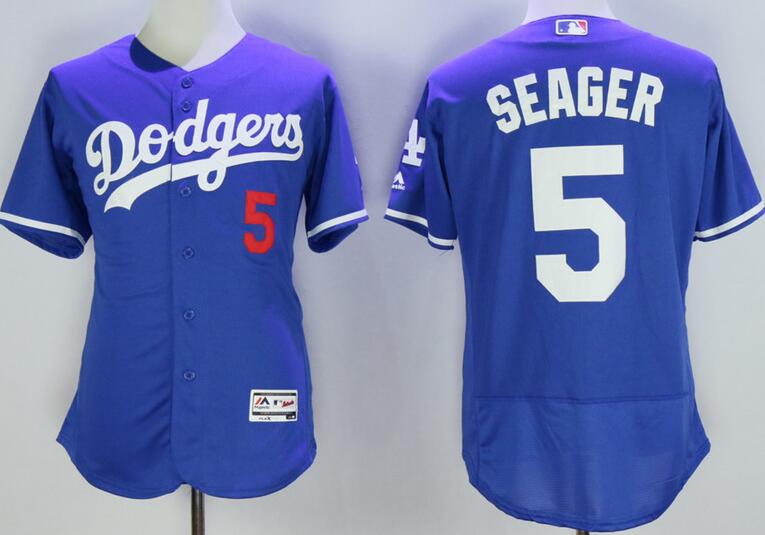 2016 Los Angeles Dodgers 5 Corey Seager Flexbase Authentic Collection blue men baseball mlb Jersey