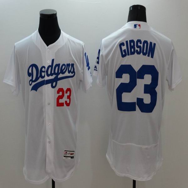 2016 Los Angeles Dodgers Kirk Gibson 23 white Flexbase Authentic Collection men baseball mlb Jersey