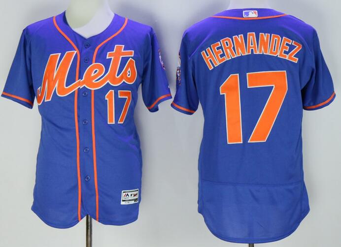 2016 New York Mets 17 Keith Hernandez blue Flexbase Authentic Collection Jersey
