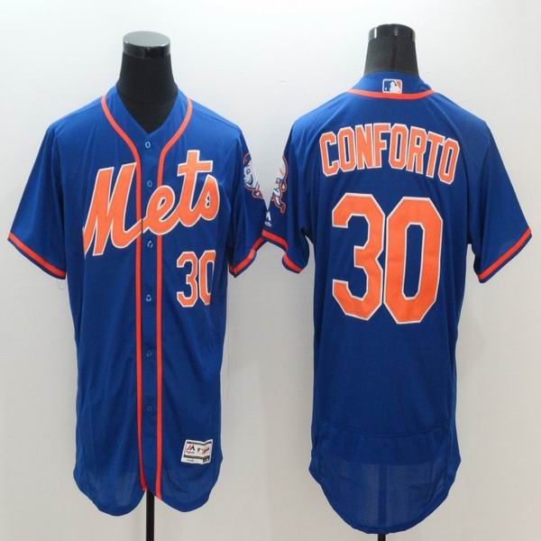 2016 New York Mets 30 Michael Conforto blue Flexbase Authentic Collection Jersey
