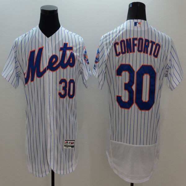 2016 New York Mets 30 Michael Conforto white elite baseball jersey