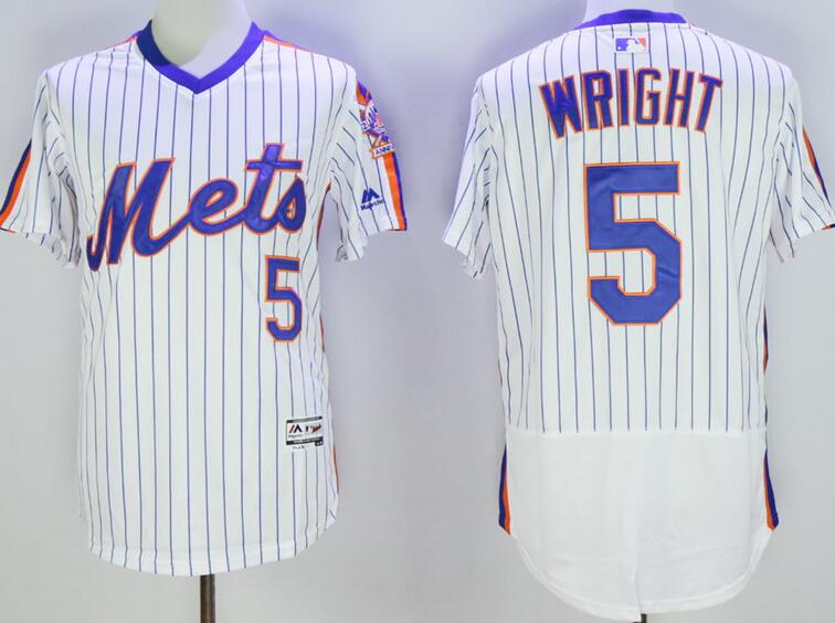 2016 New York Mets 5 David Wright white Flexbase Authentic Collection Jersey