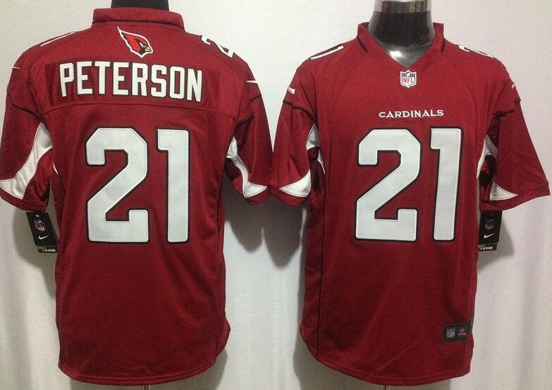 2016 Nike 21 Arizona Cardinals  Patrick Peterson red game nfl jersey