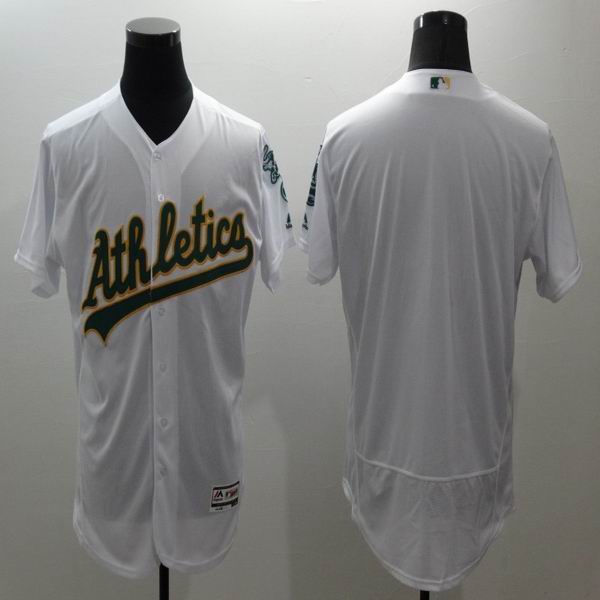 2016 Oakland Athletics blank white elite baseball jersey