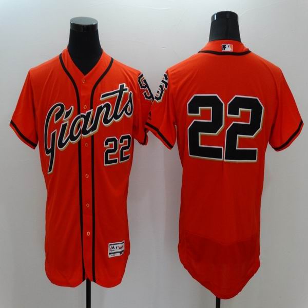 2016 San Francisco Giants 22 Will orange Flexbase Authentic Collection Jersey