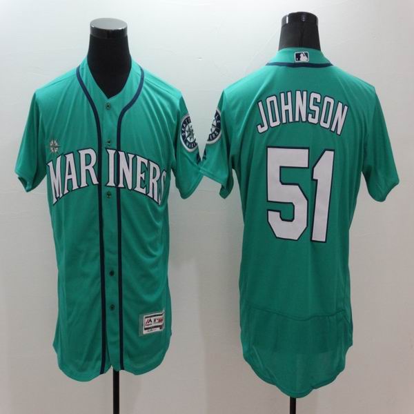 2016 Seattle Mariners 51 Randy Johnson green Flexbase Authentic Collection men baseball mlb Jersey