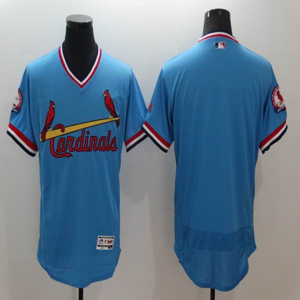 2016 St. Louis Cardinals blank skyblue Flexbase Authentic Collection Jersey