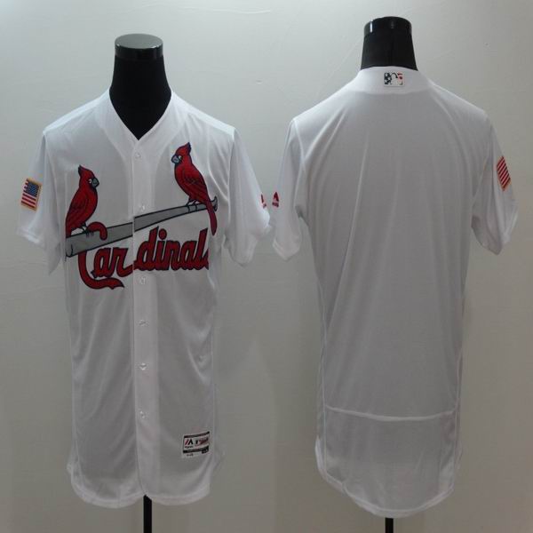 2016 St. Louis Cardinals white Flexbase Authentic Collection Jerseys