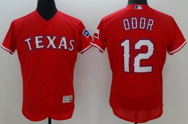 2016 Texas Rangers 12 Rougned Odor red Flexbase Authentic Collection mlb basebalkl Jersey