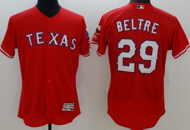 2016 Texas Rangers 29 Adrian Beltre red elite MLB Jerseys