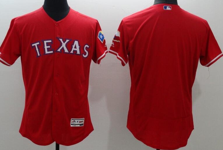 2016 Texas Rangers blank red elite baseball jersey
