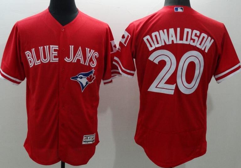 2016 Toronto Blue Jays 20 Josh Donaldson red Flexbase Authentic Collection mlb baseball Jersey