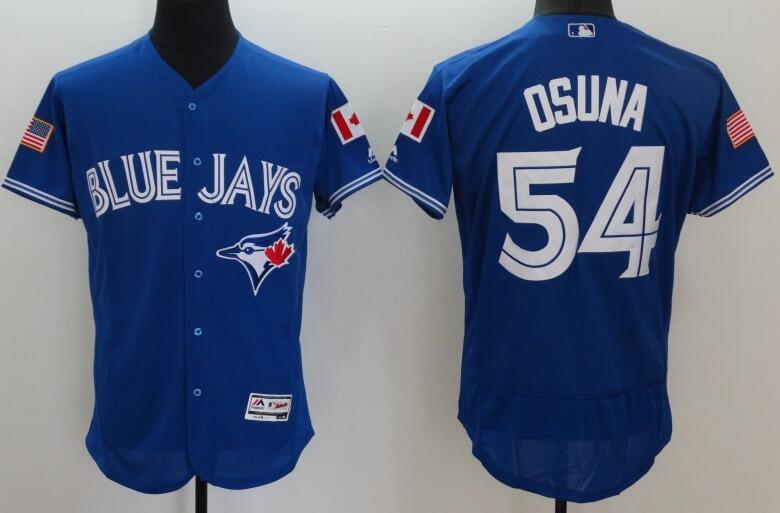 2016 Toronto Blue Jays 54 Roberto Osuna blue Flexbase Authentic Collection mlb baseball Jersey