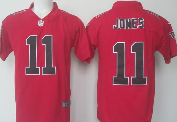 2017 Nike Atlanta Falcons 11 Jones Rush Fashion Legend men nfl red Limited Jerseys