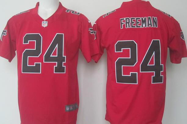 2017 Nike Atlanta Falcons 24 Freeman Rush Fashion Legend men nfl red Limited Jerseys